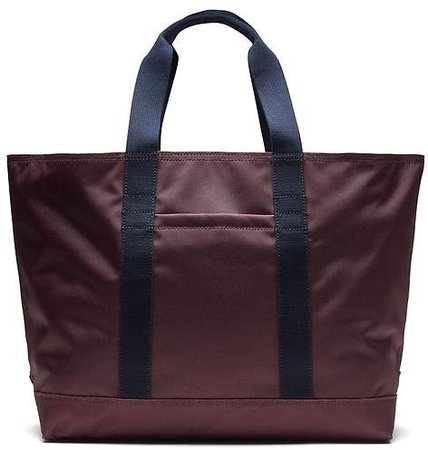 Two-Tone Large Tote Bag