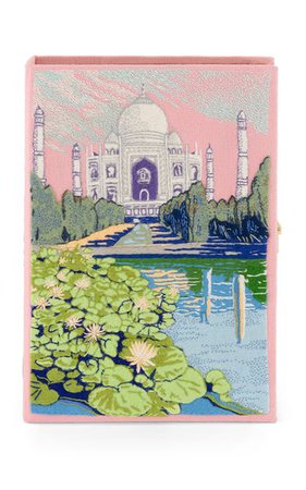 Taj Mahal Embroidered Clutch By Olympia Le-Tan | Moda Operandi