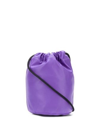 Purple MM6 Maison Margiela drawstring bucket bag - Farfetch