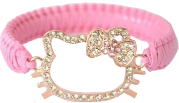 pink hello kitty bracelet