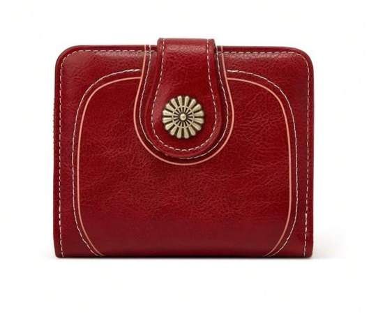 cherry red wallet