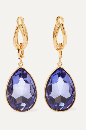 Mounser | Night Sky gold-plated crystal earrings | NET-A-PORTER.COM