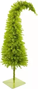 Amazon.com: Hobby Lobby 5' Whimsical Grinch Christmas Tree - Animated LED Indoor Decor, Bright Green, Unique Curved Shape with Full Base - Perfect for Holiday Display & Festive Movies 2023 : Home & Kitchen