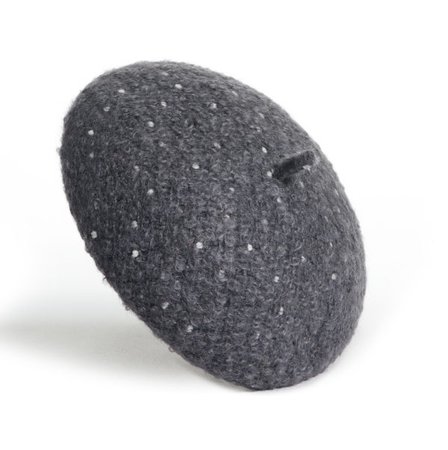Wool Spot Mini Beret Cocktail Hat | Jane Taylor London