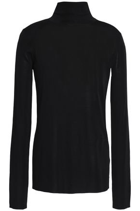 Stretch-knit turtleneck top | TIBI | Sale up to 70% off | THE OUTNET