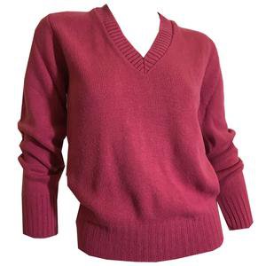 Rose Pink V Neck Sweater circa 1980s – Dorothea's Closet Vintage