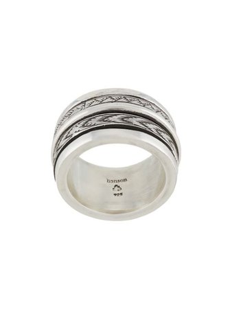 Henson Engraved Spinner Ring - Farfetch