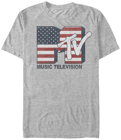 MTV American flag shirt