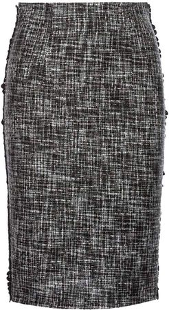 Nissa Midi Skirt With Textured Fabric