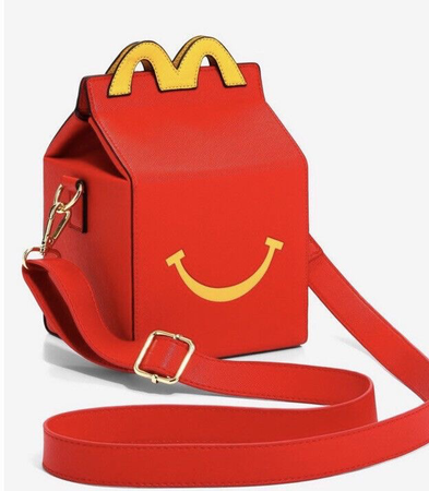 McDonald’s Happy Meal Figural Crossbody Bag - Red & Yellow