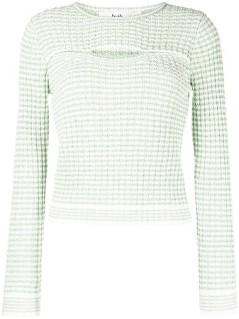 b+ab cut-out Knitted Sweater - Farfetch