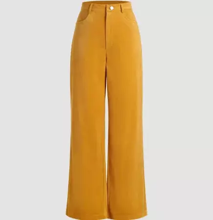 plus size yellow pants - Google Search