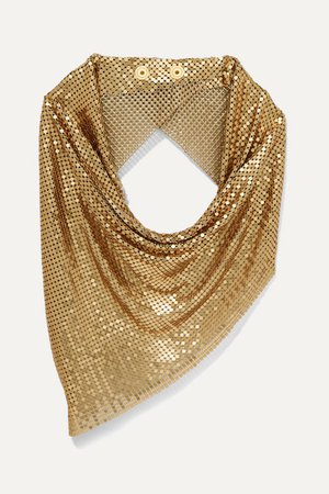 Paco Rabanne | Chainmail scarf | NET-A-PORTER.COM