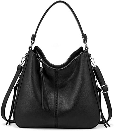 Amazon.com: Realer Hobo Bags for Women Faux Leather Purses and Handbags Large Hobo Purse with Tassel: Shoes