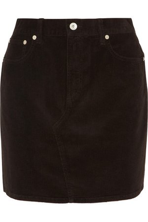 rag & bone | Hayden stretch-cotton corduroy mini skirt | NET-A-PORTER.COM