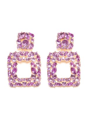 The Fabulous Life Earrings - Purple | Fashion Nova, Jewelry | Fashion Nova