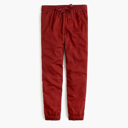 Point Sur seaside pant in cotton twill - Women's Pants | J.Crew
