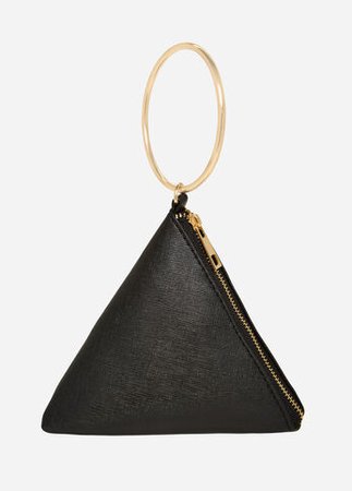Trendy Pyramid Coated Canvas Bag