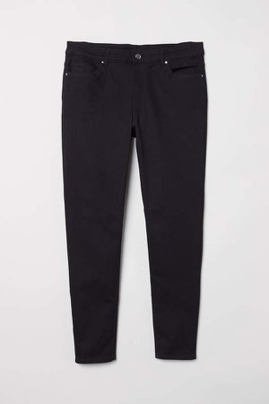H&M+ Twill Pants - Black