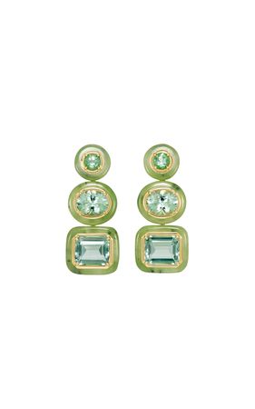 18k Yellow Gold Igapó Earrings By Sauer | Moda Operandi