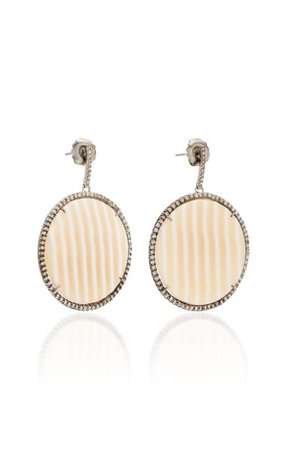 One-Of-A-Kind Striped Chalcedony Discs By Kimberly Mcdonald