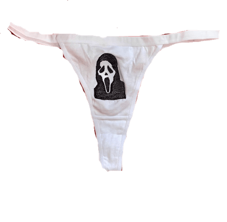 ghost face thong