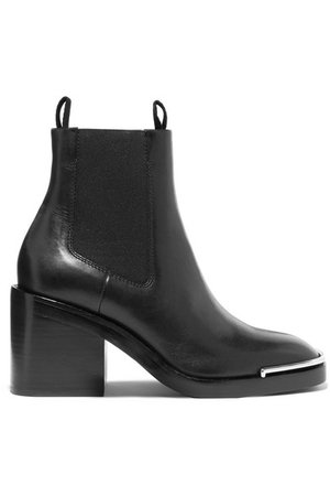Alexander Wang | Hailey leather ankle boots | NET-A-PORTER.COM