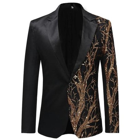 The "Meridian" Slim Fit Blazer Suit Jacket - Black – William // David