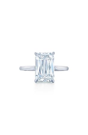 Kwiat Ashoka Cut Diamond Solitaire Platinum Ring | Nordstrom