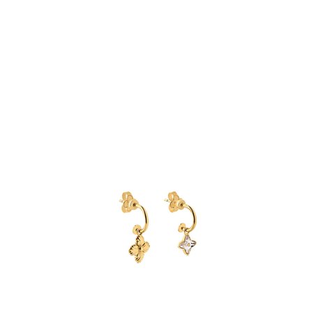 Blooming Strass Mismatched Earrings - Accessories | LOUIS VUITTON ®