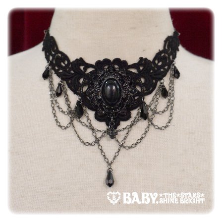 Funeral Lace Choker - Alice and the Pirates