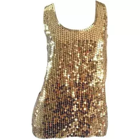 intermix sequin gold tops for women - Google Search