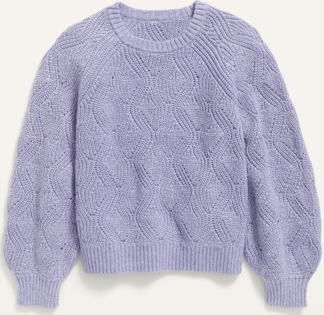 purple sweater kids