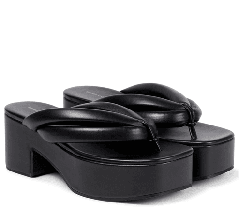 Dries Van Noten Platform Thong Sandals