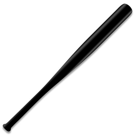 black baseball bat