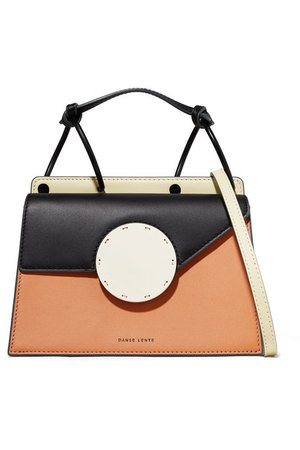 Danse Lente | Phoebe Bis color-block leather shoulder bag | NET-A-PORTER.COM