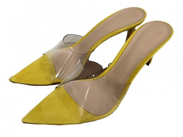Yellow Plastic Sandals