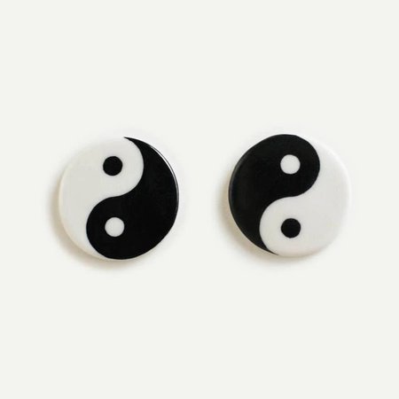 yin yang earrings - Google Search