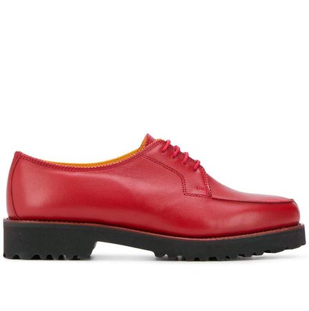 Holland & Holland chunky heel oxford shoes