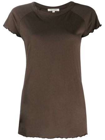 Nili Lotan Short-Sleeve Fitted Top