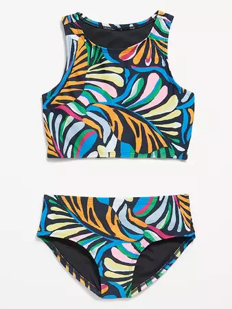Printed Bikini Swim Set for Girls | Old Navy