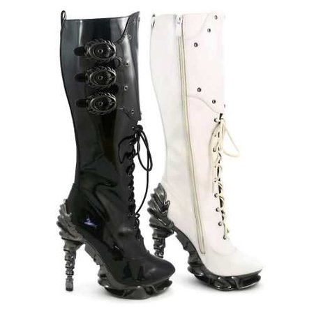 Vintage Laced Dome Boots - Women’s Romantic & Fantasy Inspired Fashions