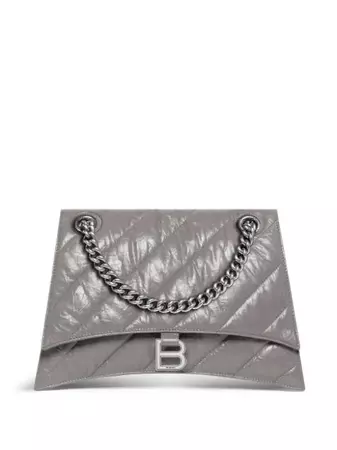 Balenciaga Medium Crush chain-strap Shoulder Bag - Farfetch