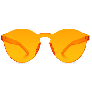 Bailey Colorful Transparent One Piece Frame Sunglasses | WearMe Pro