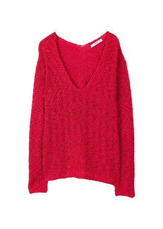 MANGO V-neckline sweater