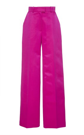 Silk-Blend Wide-Leg Pants by Martin Grant | Moda Operandi