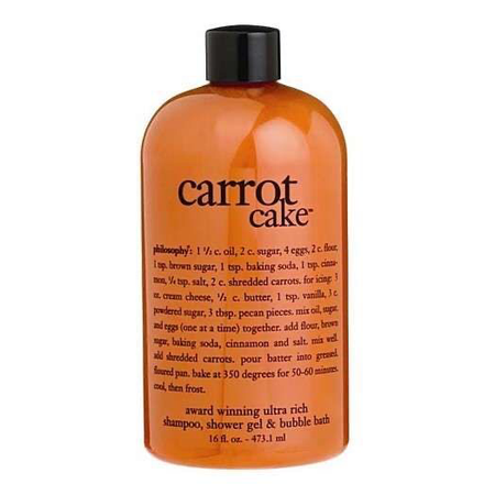 philosophy ®️ carrot cake shower gel