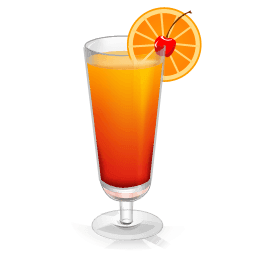 orange tropical drink transparent - Google Search