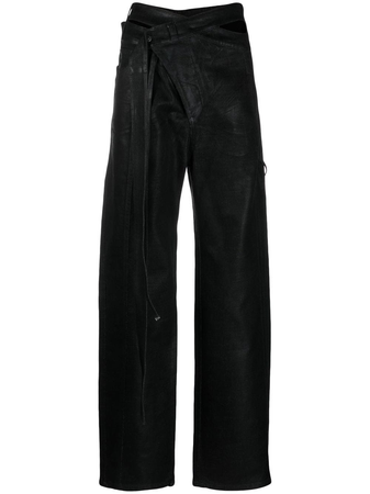 Ottolinger High-Waisted Wrap Trousers $1,129