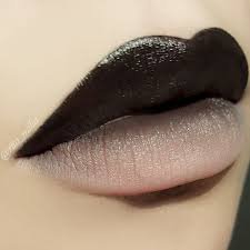 top lip black lipstick - Google Search